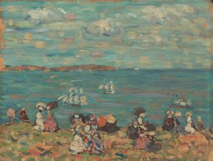 サン・マロ 作： Maurice Prendergast