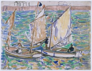 聖。リトル 作： Maurice Brazil Prendergast