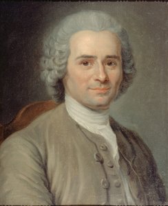 ジャン=ジャック・ルソーの肖像 1712-1778. 作： Maurice Quentin de La Tour
