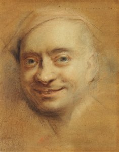 自画像、1737 作： Maurice Quentin de La Tour