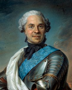 ザクセンの牧童。モーリス・クエンティン・ドゥラトゥール（ドゥ・ラトゥール）（1704-1788）によるザクセン伯爵ヘルマン・モーリス（1696-1750）の肖像 18世紀 - 「ザクセンの元帥」：ザクセン伯爵ヘルマン・モーリス（1696-1750）の肖像