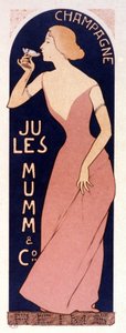 シャンパーニュ ジュール・マム 作： Maurice Realier Dumas