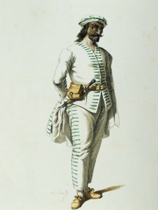 モーリス・サンド（1823-1889）による「1570年のブリゲラ」。 作： Maurice Sand