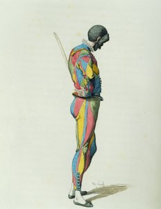 モーリス・サンド（1823-1889）による1858年のハーレクイン 作： Maurice Sand