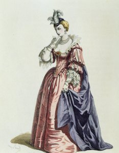 モーリス・サンド（1823-1889）による「1600年のイザベラ」。 作： Maurice Sand
