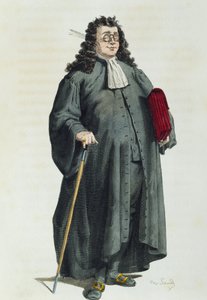 1725年の公証人や弁護士、モーリス・サンド（1823-1889）作 作： Maurice Sand