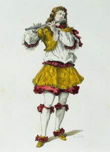 モーリス・サンド（1823-1889）による「1688年のオッタヴィオ 作： Maurice Sand