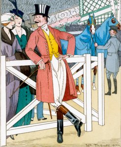 "Gazette du Bon Ton": N. 4, Les Propos Obligantes, Concours Hippique のために開催