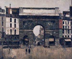 サン・マルティンの門 作： Maurice Utrillo