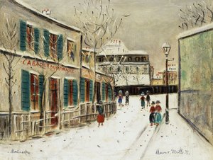 機敏なウサギ 作： Maurice Utrillo