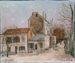 機敏なウサギ 作： Maurice Utrillo