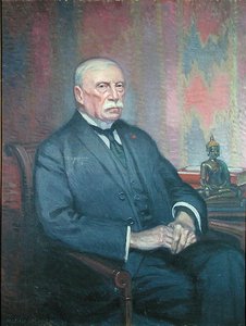 オーギュスト・パヴィ (1847-1925) (キャンバスに油彩)