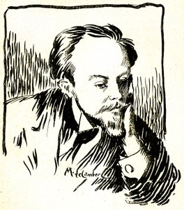 ギュスターヴ・ルルージュ、1899年頃（木版画） 作： Maurice Walter Edmond de Lambert