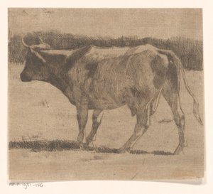 牧草地の牛 作： Maurits van der Valk
