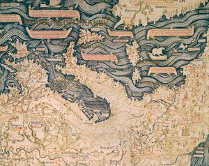 カマルドレーゼ修道士フラ マウロによる世界地図 作： Mauro Fra