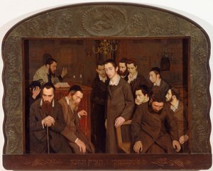 彼は一瞥して気が狂った、1910年 作： Maurycy Minkowski