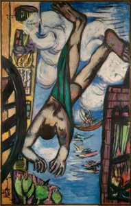 クラッシュ 作： Max Beckmann