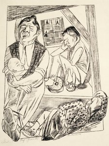 À noite 作： Max Beckmann