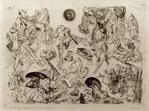 復活 作： Max Beckmann