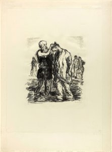 キリストのバプテスマ 作： Max Beckmann