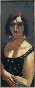 ビルドニス "オブ・マルヴェディ "公爵夫人 作： Max Beckmann