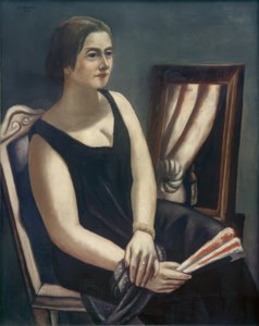 ミンナ・ベックマン・チューブの肖像 作： Max Beckmann
