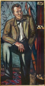 ペリー・T・ラスボーンの肖像 作： Max Beckmann