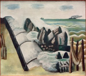 サーフ 作： Max Beckmann
