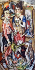 カーニバル 作： Max Beckmann