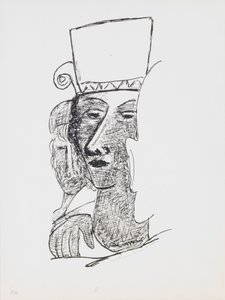 Dancing Couple、ポートフォリオ「Day and Dream」のプレート 7 作： Max Beckmann
