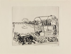  作： Max Beckmann