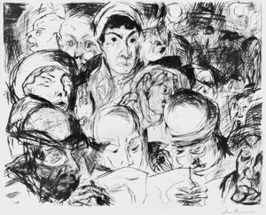 宣戦布告 作： Max Beckmann