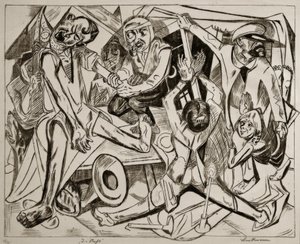 その夜 作： Max Beckmann