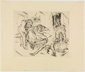  作： Max Beckmann