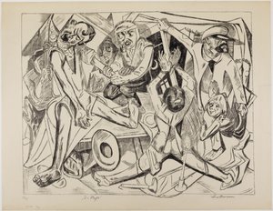  作： Max Beckmann