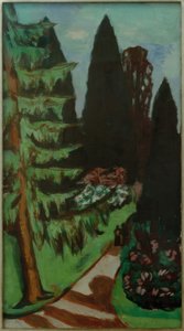 エッケンシュタイン・ヒノキ 作： Max Beckmann