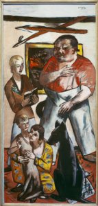 家族写真 ジョージ 作： Max Beckmann