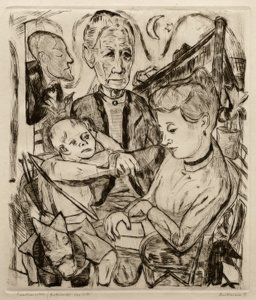 家族の風景 作： Max Beckmann