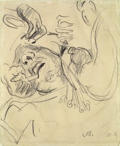 頭部外科患者 作： Max Beckmann