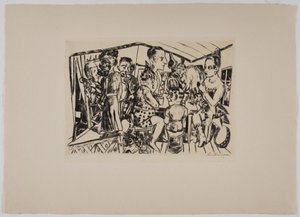  作： Max Beckmann