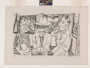 no bonde 作： Max Beckmann