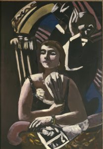 イン・ザ・ロッジ 作： Max Beckmann