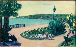 小さなイタリアの風景 作： Max Beckmann