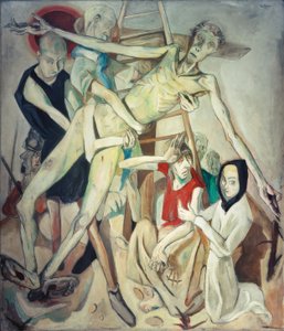 クロス除去 作： Max Beckmann