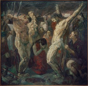 磔磔（はりつけ 作： Max Beckmann