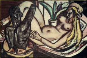 オリンピア 作： Max Beckmann
