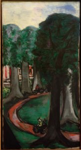 パークウェグ 作： Max Beckmann
