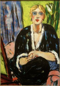 リリー・フォン・シュニッツラーの肖像 作： Max Beckmann