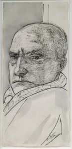 セルフポートレイト 作： Max Beckmann