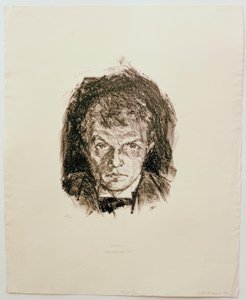 セルフポートレイト 作： Max Beckmann
